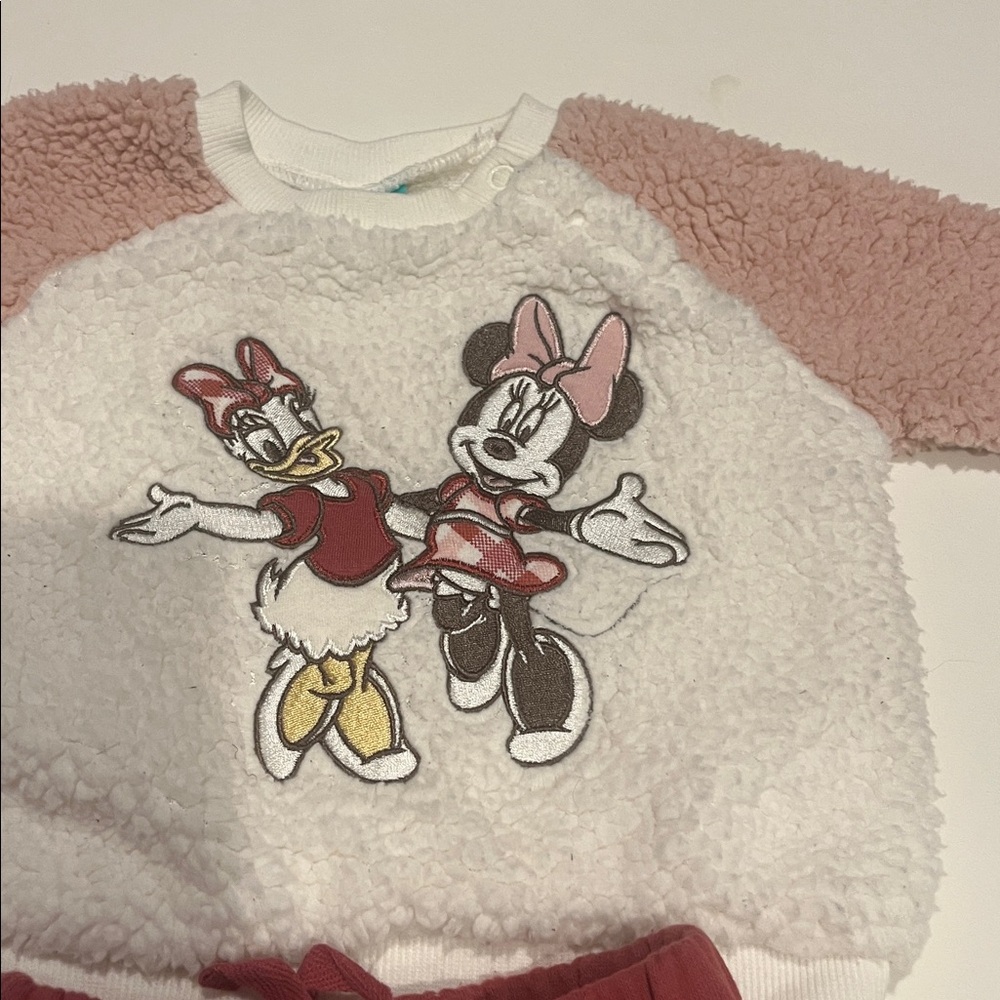 Disney Baby Minnie and Daisy clothing set 0-3 months Daisy Minnie - Picture 2 of 5